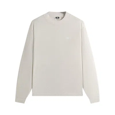 Pre-owned Kith Long-sleeve Mock Neck Lax Tee 'hallow' | White | Men's Size Xxl