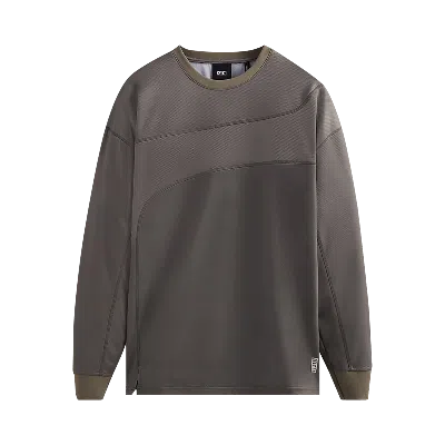 Pre-owned Kith Long-sleeve Otto Tee 'paragon' In Grey