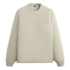 Kith Long-sleeve Quinn Tee 'sediment' In Neutral