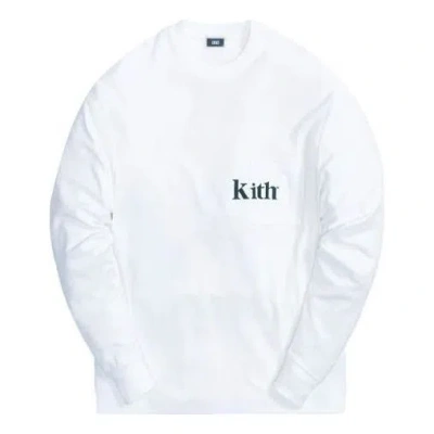 Kith Long-sleeve Quinn Tee 'white'