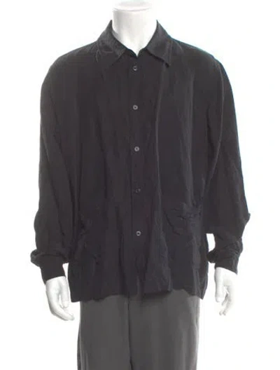 Pre-owned Kith Long Sleeve Shirt In Black
