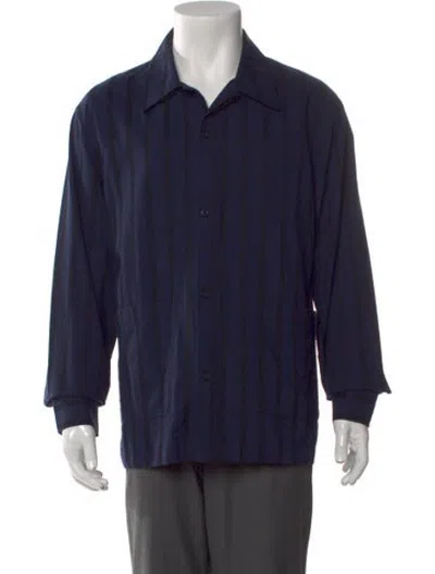 Pre-owned Kith Long Sleeve Shirt In Blue