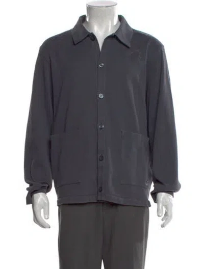 Pre-owned Kith Long Sleeve Shirt In Gray