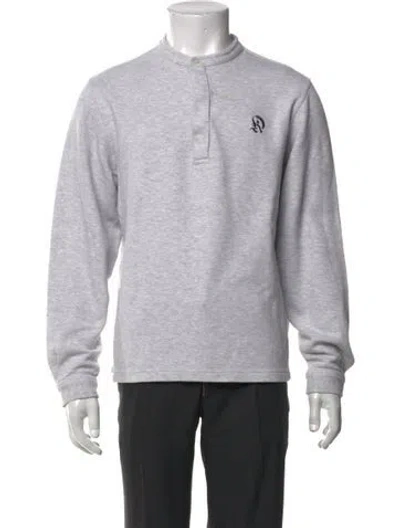 Pre-owned Kith Long Sleeve Shirt In Gray