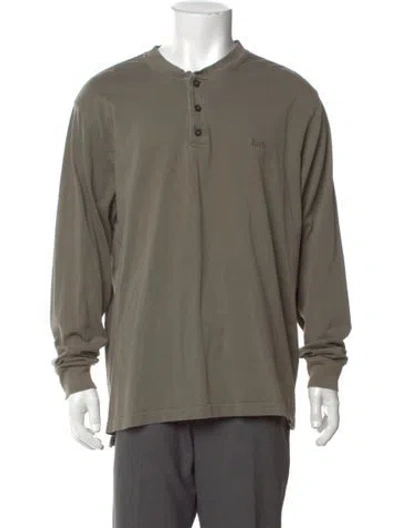 Pre-owned Kith Long Sleeve Shirt In Green