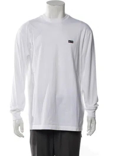 Pre-owned Kith Long Sleeve Shirt In White