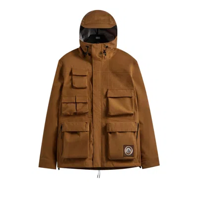 Pre-owned Kith Madison Iii Jacket 'oxford' | Tan | Men's Size Xl In Brown