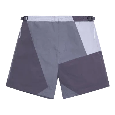 Pre-owned Kith Madison Short 'argon' In Multi-color