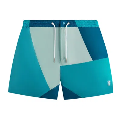 Pre-owned Kith Madison Short 'fresco' In Multi-color