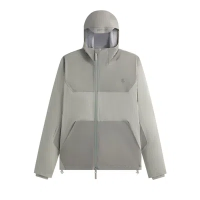 Pre-owned Kith Makai Bonded Tech Jacket 'pacify' | Grey | Men's Size Xxl In Gray