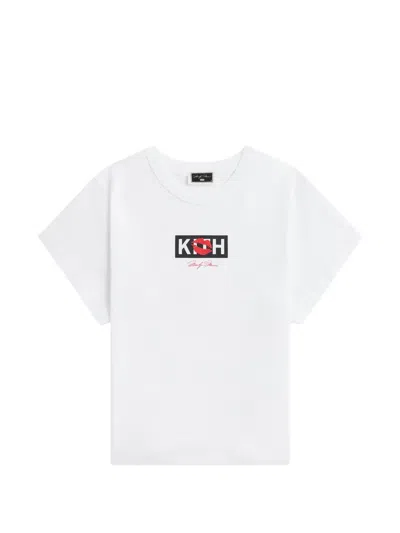Kith Marilyn Monroe Kiss Mulberry T-shirt In White