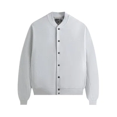 Pre-owned Kith Marvin Bomber Jacket 'light Heather Grey' | Men's Size S In Gray