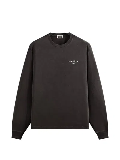 Kith Matrix Graphic-print T-shirt In Gray