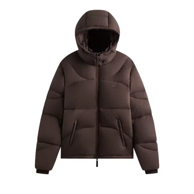 Pre-owned Kith Matte Taffeta Corey Puffer 'incognito' | Brown | Men's Size S