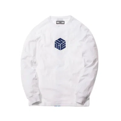 Pre-owned Kith Men's  3d Set Long Sleeve Tee Shirt In White