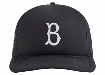 Pre-owned Kith Men's  47 Brooklyn Dodgers Hitch Foam Trucker Hat In Black