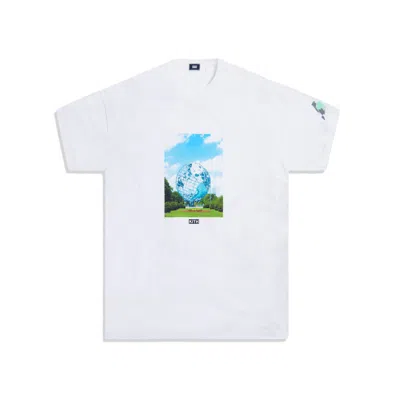 Pre-owned Kith Men's  5 Borough Queens Tee Shirt In White