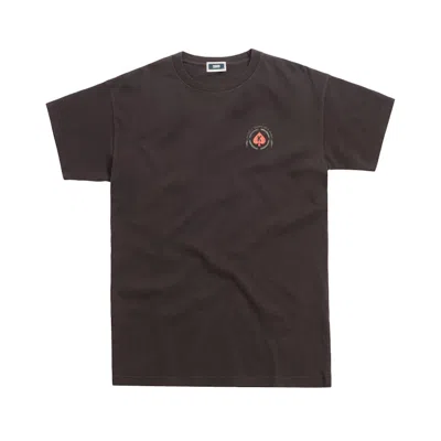 Pre-owned Kith Men's  Ace Tee Shirt In Espresso In Brown