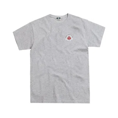 Pre-owned Kith Men's  Ace Tee Shirt In Heather Grey In Gray