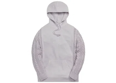 Pre-owned Kith Men's  Adam Combo Knit Hoodie In Echo