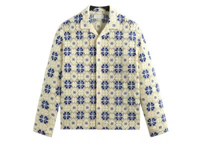 Pre-owned Kith Men's  Adonis Camp Collar Shirt In Current