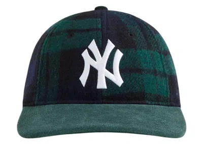 Pre-owned Kith Men's  & '47 The New York Yankees Blackwatch Franchise Long Sleeve Cap In Eve