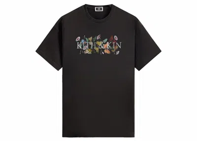 Pre-owned Kith Men's  & Kin Butterfly Vintage Tee Shirt In Black