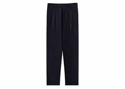 Pre-owned Kith Men's  & Kin Herringbone Tyler Pant In Ink In Black