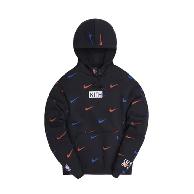 Pre-owned Kith Men's  & Nike For New York Knicks Aop Hoodie In Black