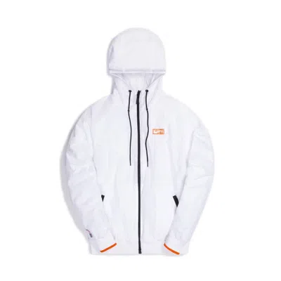 Pre-owned Kith Men's  & Nike For New York Knicks Windrunner Jacket In White