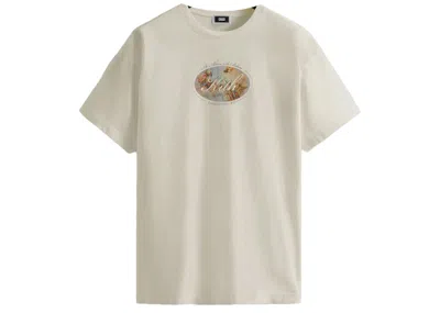 Pre-owned Kith Men's  Angelic Script Logo Tee Shirt In Sandrift