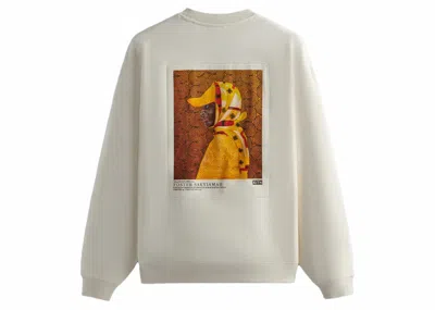 Pre-owned Kith Men's  Artist Series Foster Sakyiamah Crewneck Sweatshirt In Waffle