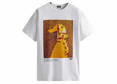 Pre-owned Kith Men's  Artist Series Foster Sakyiamah Gallery Tee Shirt In White