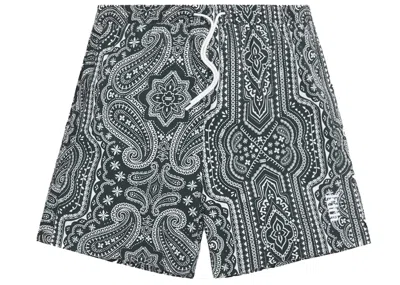 Pre-owned Kith Men's  Bandana Paisley Swim Short In Stadium
