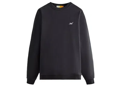Pre-owned Kith Men's  Bandana Vintage Crewneck Sweatshirt In Black