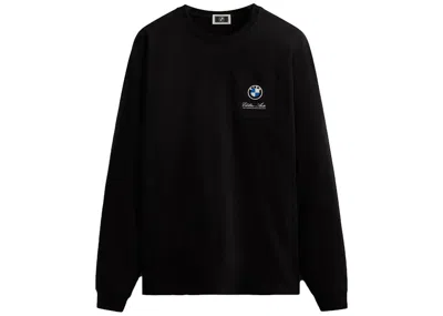 Pre-owned Kith Men's  Bmw Elektro Auto Long Sleeve Pocket Tee Shirt In Black