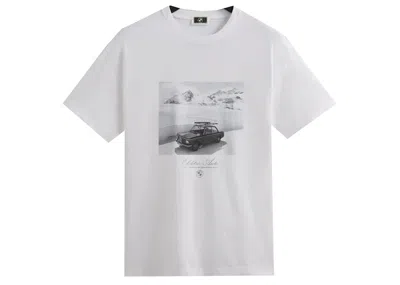 Pre-owned Kith Men's  Bmw Skii Tee Shirt In White