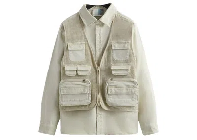 Pre-owned Kith Men's  Burnett Buttondown Shirt In Waffle