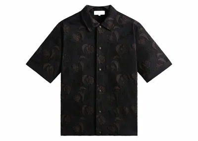 Pre-owned Kith Men's  Chainstitched Woodpoint Shirt In Black