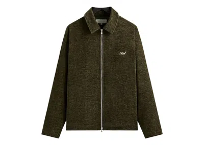Pre-owned Kith Men's  Chenille Full Zip Coaches Jacket In Aspect