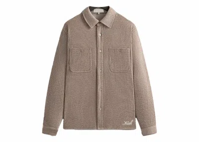 Pre-owned Kith Men's  Chenille Tweed Apollo Shirt In Factor