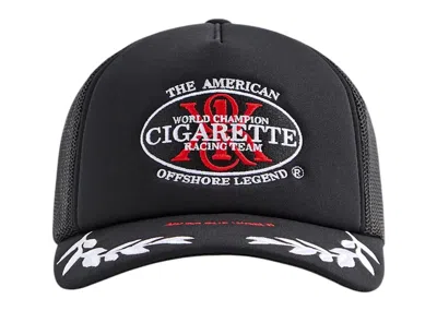 Pre-owned Kith Men's  Cigarette Nolan Trucker Hat In Black