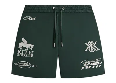 Pre-owned Kith Men's  Cigarette Racing Curtis Short In Stadium