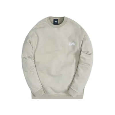 Pre-owned Kith Men's  Classic Crewneck Sweatshirt In Plaster