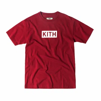 Pre-owned Kith Men's  Classic Logo Tee Shirt In Red