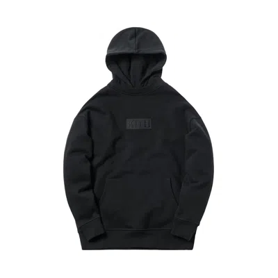 Pre-owned Kith Men's  Classic Logo Williams Ii Hoodie In Black