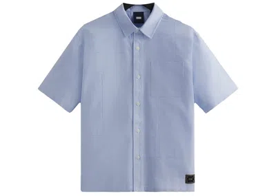 Pre-owned Kith Men's  Clayton Boxy Collared Overshirt In Prestige