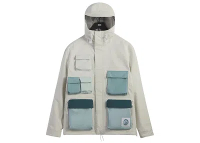 Pre-owned Kith Men's  Colorblocked Madison Iii Jacket In Atlas In Gray