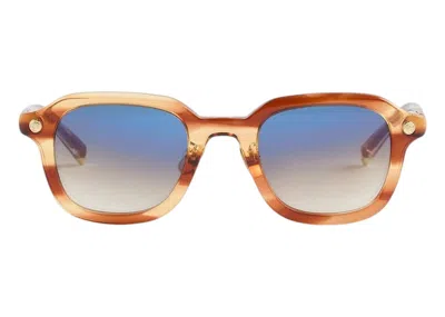 Pre-owned Kith Men's  Cooper Sunglasses In Sandalwood In Brown