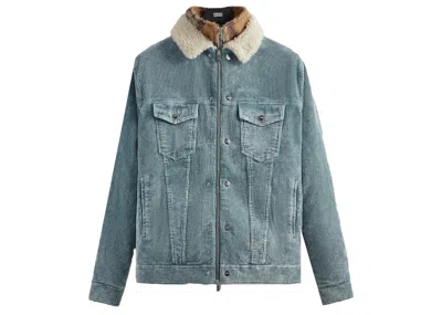 Pre-owned Kith Men's  Corduroy Laight Jacket In Realm